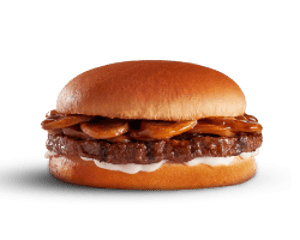 Sandwich, Value, Hardees, Mushroom Burger